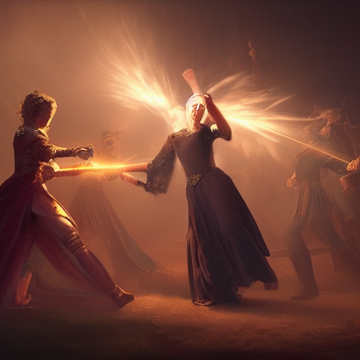 Cole charges towards the queen, with his companions by his side, as an immense beam of light radiates from his sword. The queen screams in agony as she is vanquished, her body dissipating into thin air.